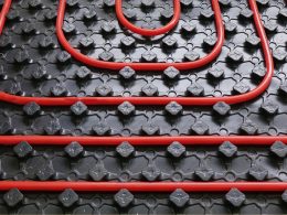 Riscaldamento pavimento con fibre di carbonio