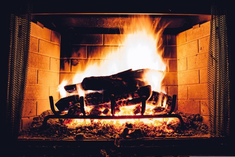 Riscaldamento a pavimento con termocamino