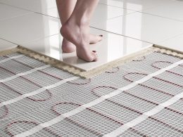 Riscaldamento pavimento bagno